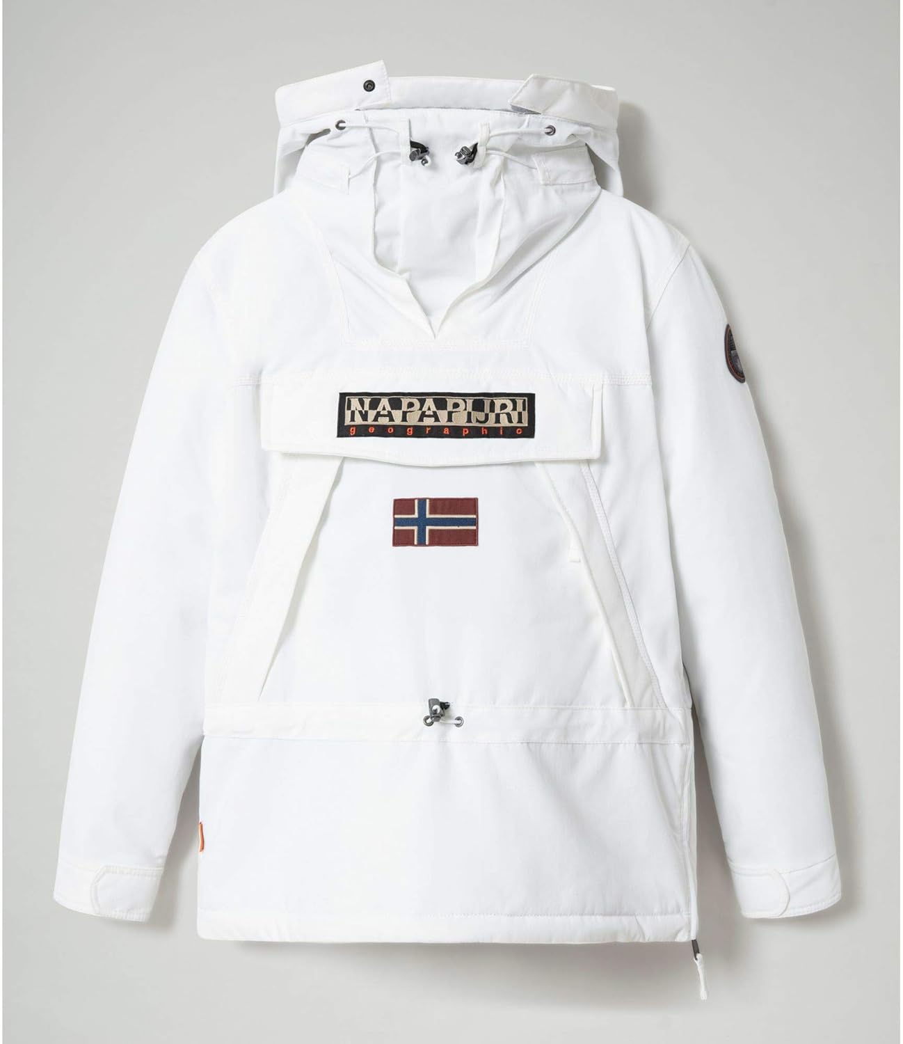 napapijri winterjacke herren weiß