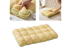 Pineapple Cloud Pillow (18.9×29.1in) - Memory Foam Neck Support with Quick Rebound for Back & Side Sleepers, Perfect for Bed,