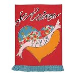 Julia Junkin Je T'Aime Paris Kitchen Towel