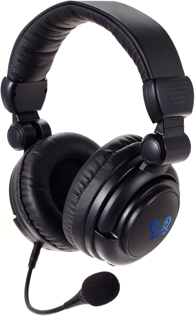 HUHD® 2.4Ghz Optical Wireless Stereo Vibration Gaming Headset HW933MI