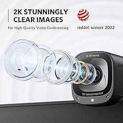 AnkerWork Anker PowerConf C200 2K Webcam with