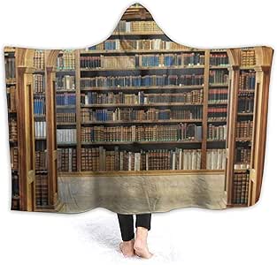 Manta con Capucha de Franela Suave y cálida Universidad de Tennessee