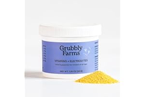 Grubbly Farms Vitamins + Electrolytes Water Supplement for Chickens (30 Day)