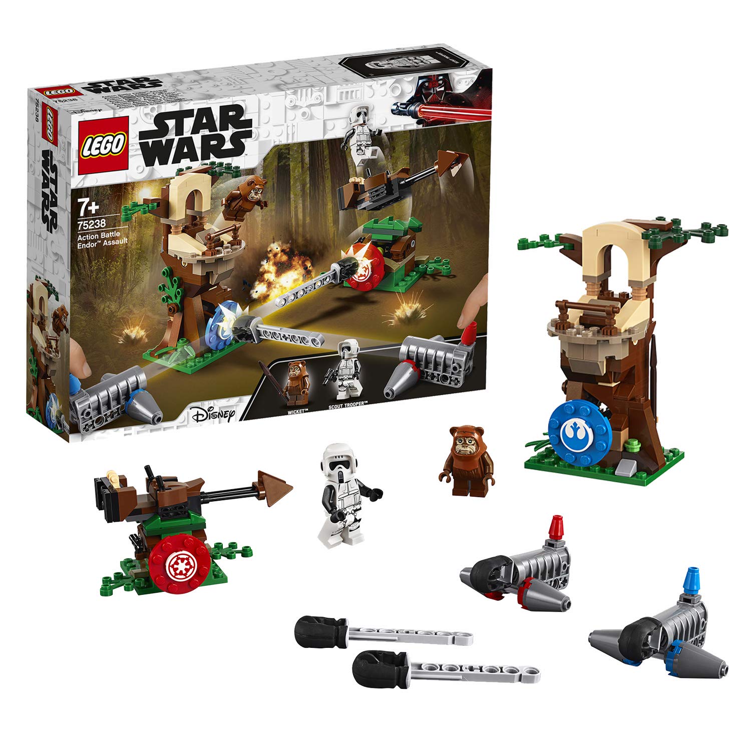 LEGO Star Wars 75238 Action Battle Endor Assault