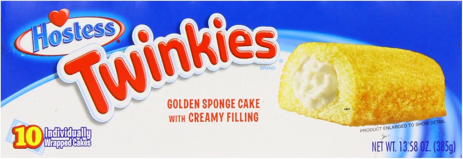 Hostess Twinkies Golden Sponge Cake with Creamy Filling, 10 x 38.5g, 385 g (Pack of 1) - Image 3