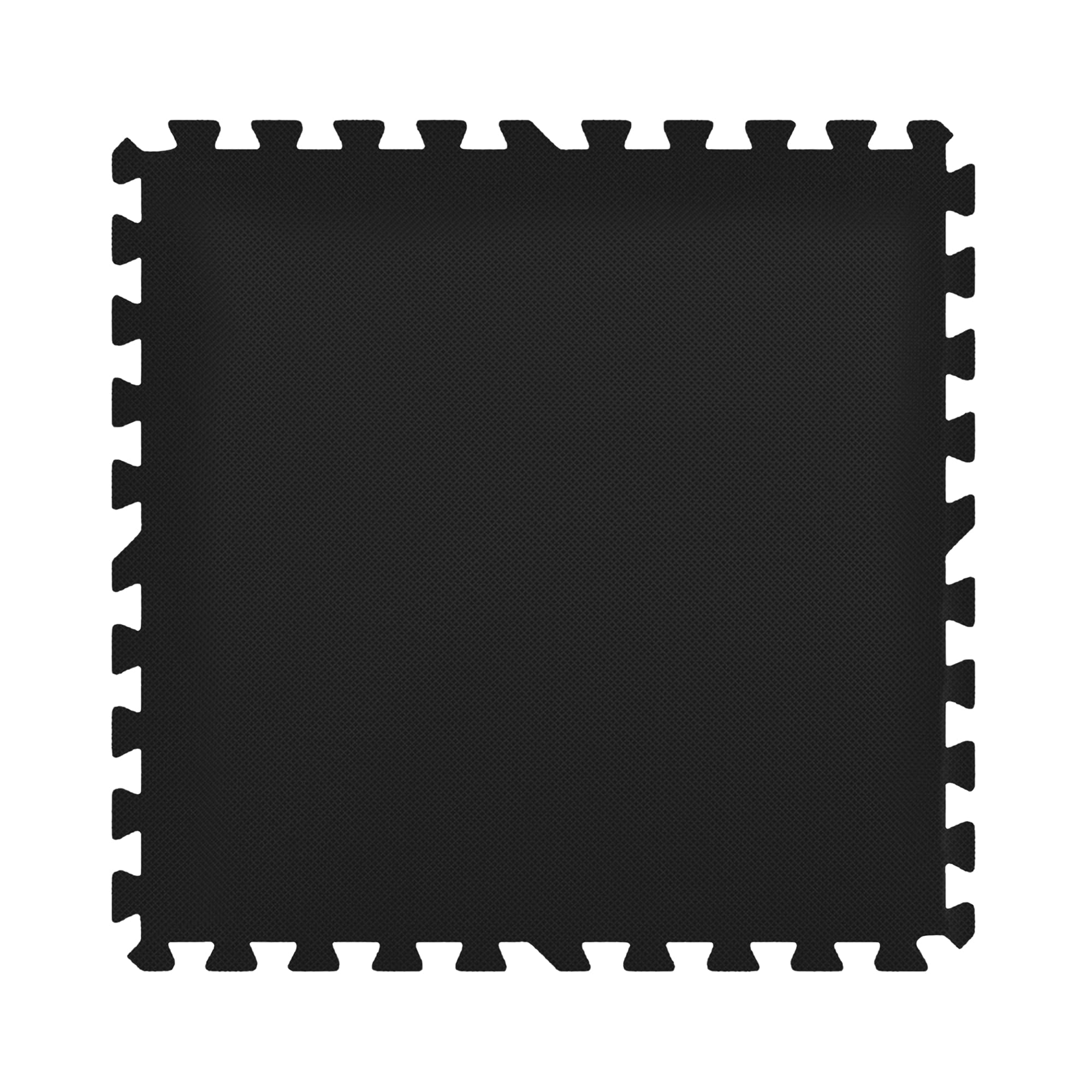 IncStores Flooring Inc's Puzzle Exercise Mats, EVA Foam Interlocking Floor Mats for Protective, Cushioned Workout Flooring for Home and Gym Equipment, Multiple Sizes & Colors (12, Black, 1" Thick) Image