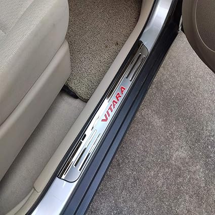 4-tlg. Kohlefaser Einstiegsleisten Für Hyundai Tucson JM TL NX4 2005-2021 - Türschwellenschutz