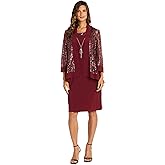 R&M Richards Womens The Opulence Jacket Dress