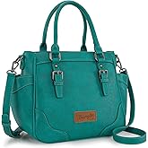 Montana West Wrangler Tote Bags for Women Medium Crossbody Purses Designer Top Handle Handbags