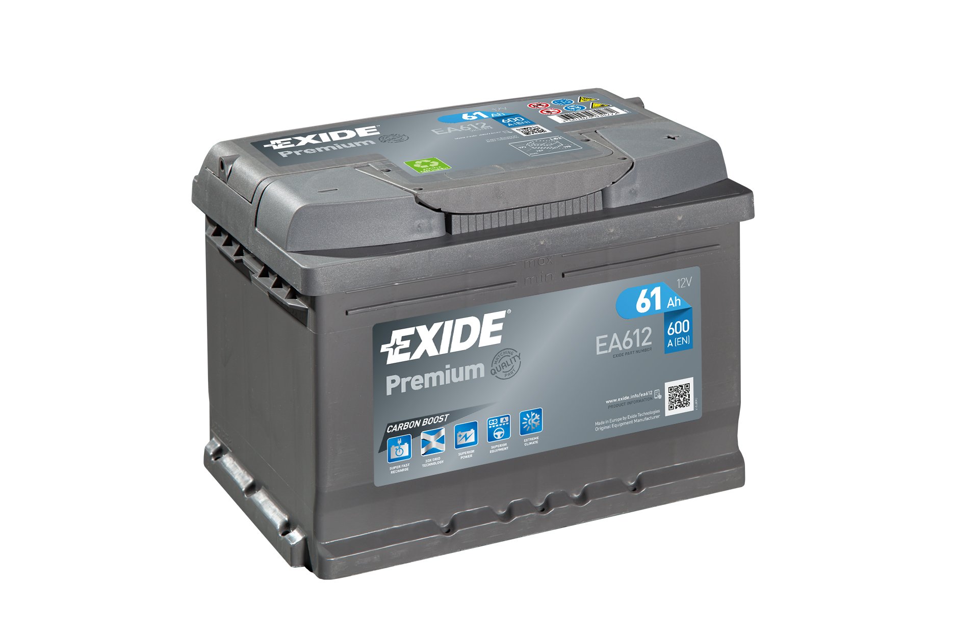 Exide Starter Battery EA612