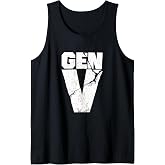 Gen V Cracked Gen V Logo Tank Top