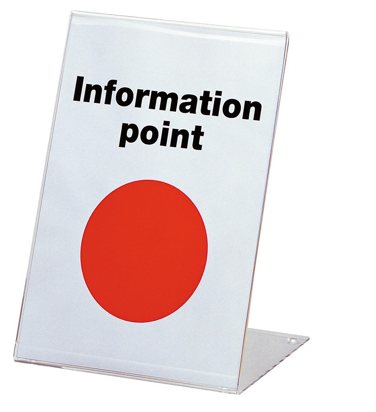 DURABLE Hunke & Jochheim One-Sided Presentation Stand, Acrylic, Transparent, 150 x 210 mm