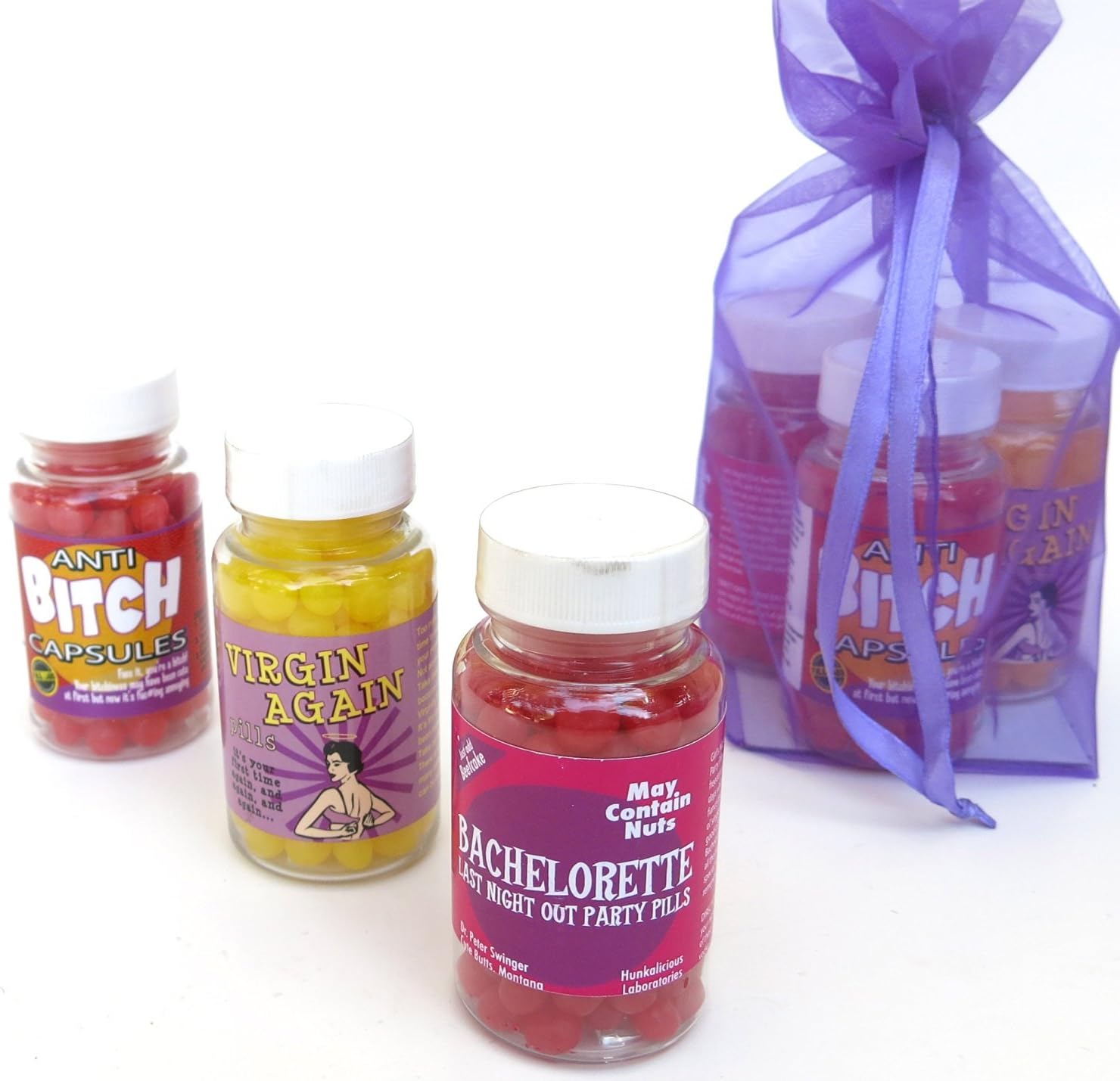 Bachelorette, Party Pills, Gag Gift, Pills to Cure All Your Problems