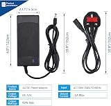 TOBWOLF DC 12V 5A Power Supply 60W UK Plug 100-240V to 12V Adaptor view 7