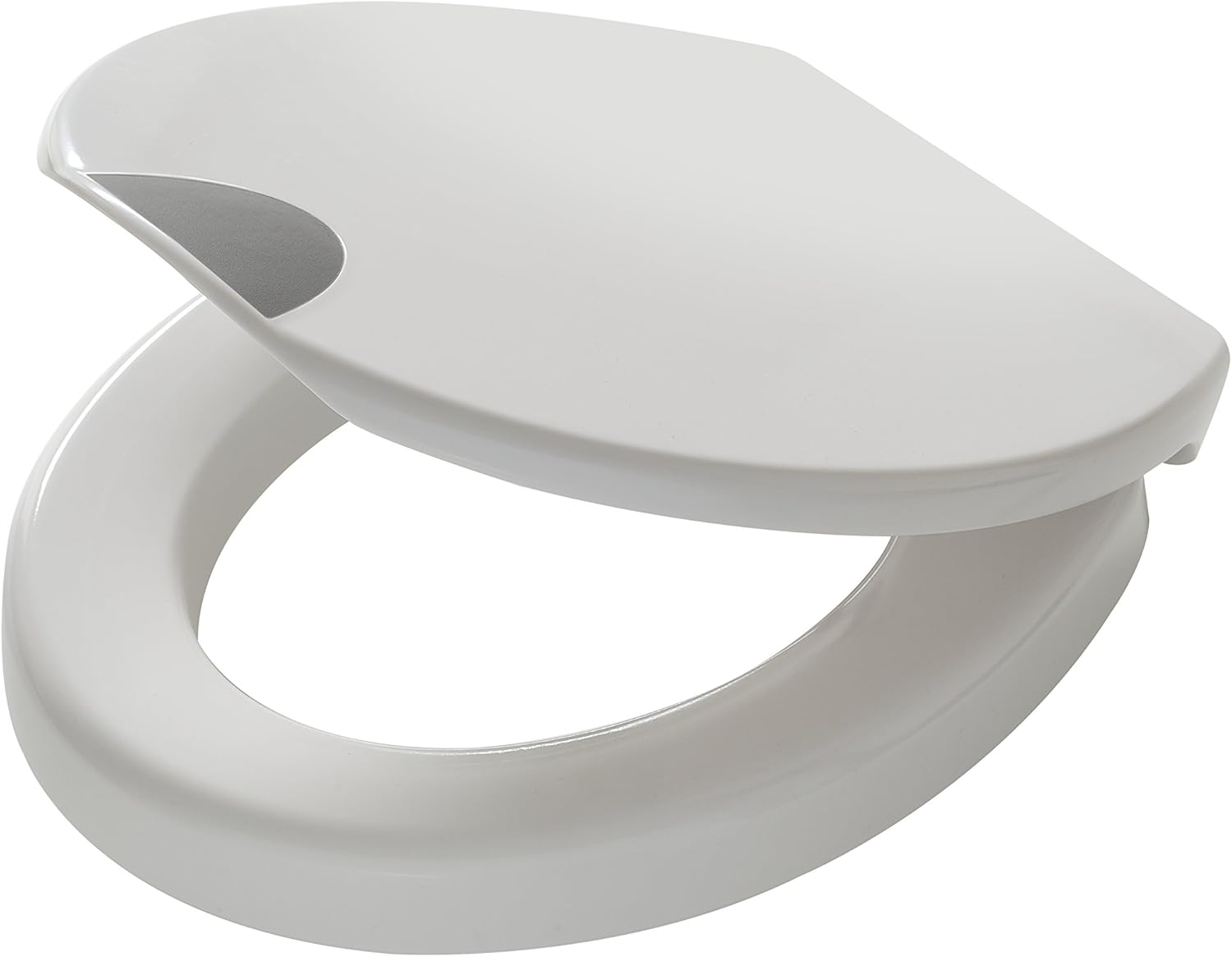 Tiger Comfort Care Toilet Seat, Duroplast, White, 37.1 x 9 x 43.9 cm