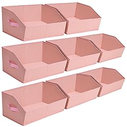 Homsorout Closet Baskets for Shelves Trapezoid