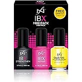 Nail Polish NEW! IBX Mini Duo Pack With FREE Dadi oil Restorating Protecting Nails