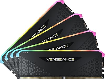 Corsair Vengeance RGB RS 32GB DDR4 3200MHz C16 Desktop Memory 4x8GB