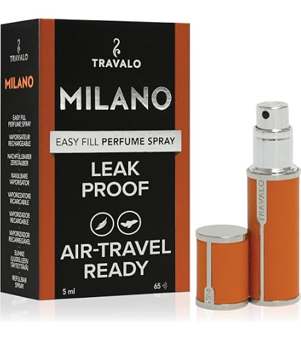 Amazon.com: Travalo AQUA Refillable Perfume Atomizer, 5ml Travel