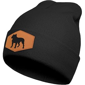 Cane Corso Beanie Hat for Men Women,Warm Winter Knit Cap for Dog Lover