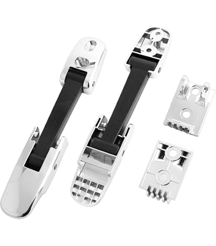 2-Piece Hood Latch Lock Catch Kit For Jeep Wrangler (1987-1995, 1997-2006) - Left & Right