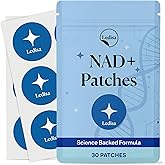 NAD Patches for Women &amp; Men | NAD+ Patch for Energy &amp; Healthy Aging | With CoQ10 &amp; Nicotinamide, 30 Day Supply