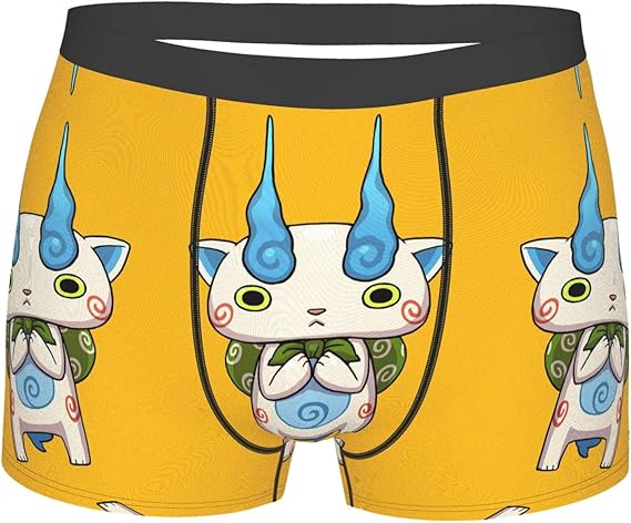 Amazon Co Jp 妖怪ウォッチ 1 抗菌性メンズ 平角パンツ 超薄 高通気性 快適フィット ショーツ 伸縮性優れ 軽薄で肌身につける 吸汗速乾 男性美形シ シームレスショーツ おしゃれ 温泉ビーチ パンツ 服 ファッション小物