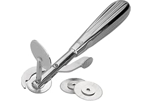 The Beadsmith Ring Cutter Tool - Straight Handle with Thumb Press and Finger Guard for Safety – w/ 2 Replacement Blades - for Jewelers, Emergency, Paramedics, EMS, EMT, Fire Rescue, Doctors