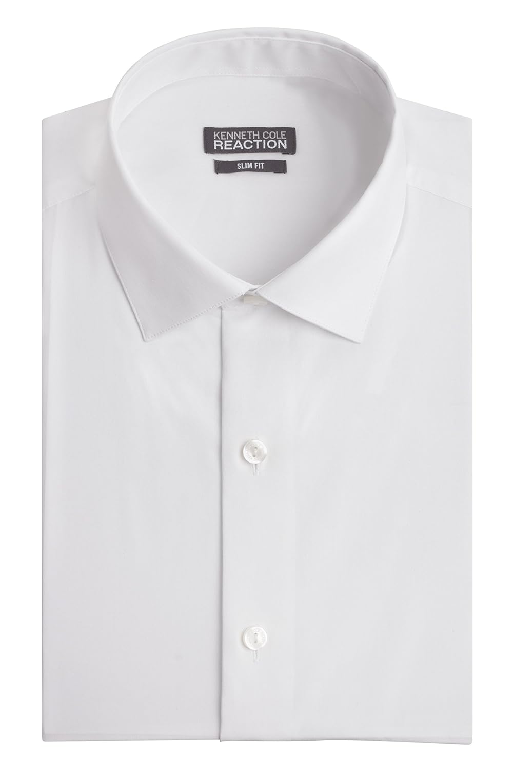 Cole Mens Dress Shirts Slim Fit Solid Chambray Spread Collar at