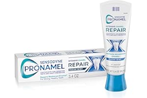 Sensodyne Pronamel Intensive Enamel Repair Toothpaste for Sensitive Teeth, to Reharden and Strengthen Enamel, Clean Mint - 3.4 Ounces