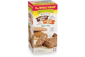 Nature Valley Biscuit Variety Pack, 30 Count, 40.5 Oz