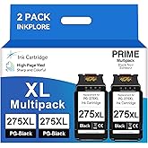 PG-275XL Ink Cartridges High Yield Compatible for Canon 275 Black Ink Cartridge Compatible for Pixma TS3720 TR4720 TR4700 TR4