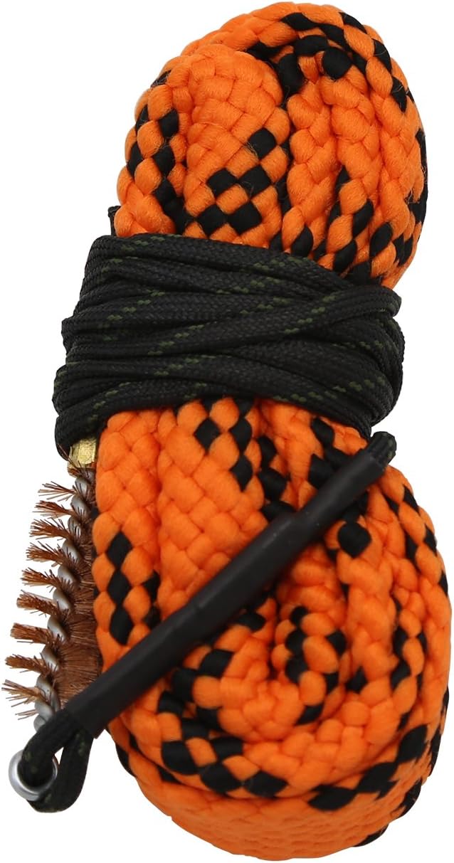 Champs Gun Bore Snake, Gun Cleaning Kit Bore Cleaner with Brass Brush for Rifle, Pistol and Shotgun[.44CAL.45CAL]