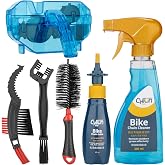 Bike Cleaning Kit Including Bicycle Chain Scrubber, Bike Cleaner Brush Tool | Bicycle Chain Cleaning Agent,Chain Lube