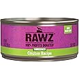 Rawz Natural Premium Shredded Canned Cat Wet Food - Made with Real Meat Ingredients No BPA or Gums - 5.5oz Cans 24 Count (Chicken)
