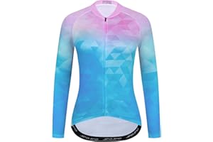 YOUALSO Cycling Jerseys For Women, Mountain Bike Clothes Ladies Bicycle Shirt Biker Tops Cyclist Apparel S-3XL