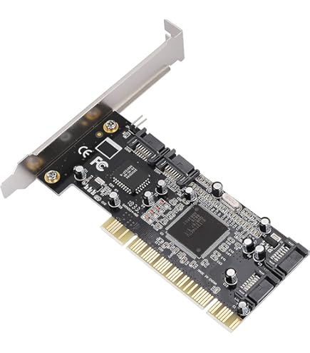 Carte Contrôleur Industriel PCI-6S-RS-R40 REV:4.0 (testée, Fonctionnelle) Avec Plaque Arrière