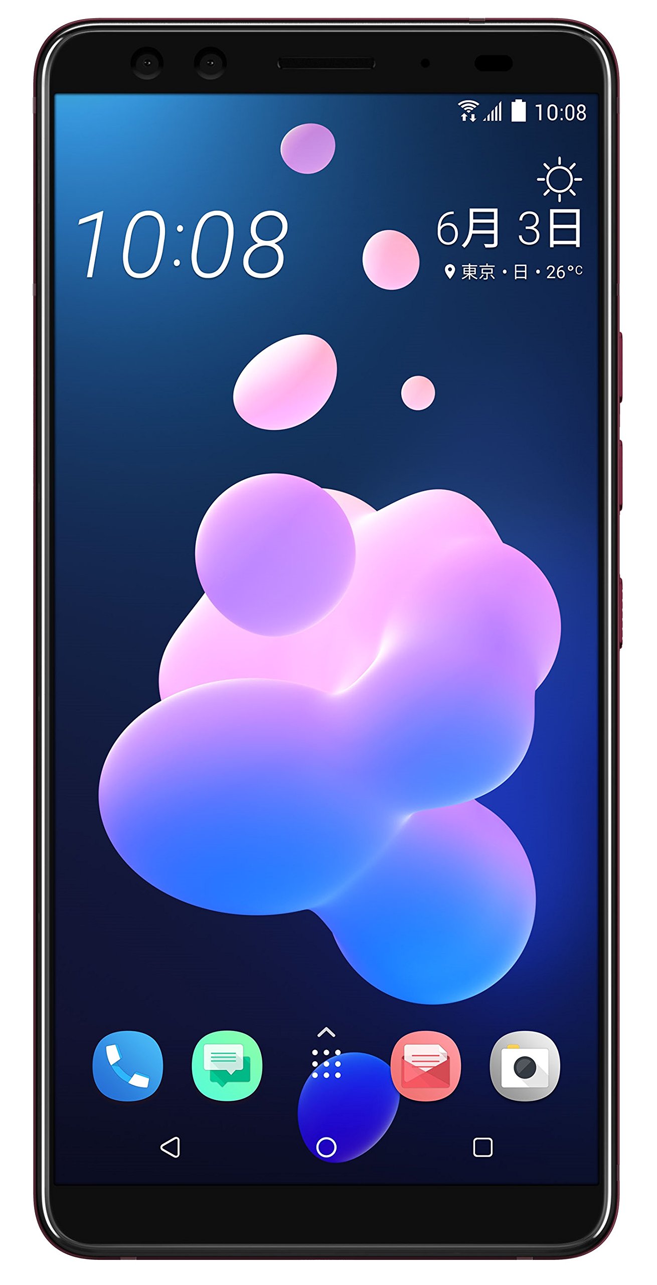 HTC U12+ フレームレッド エイチ・ティー・シーの商品画像