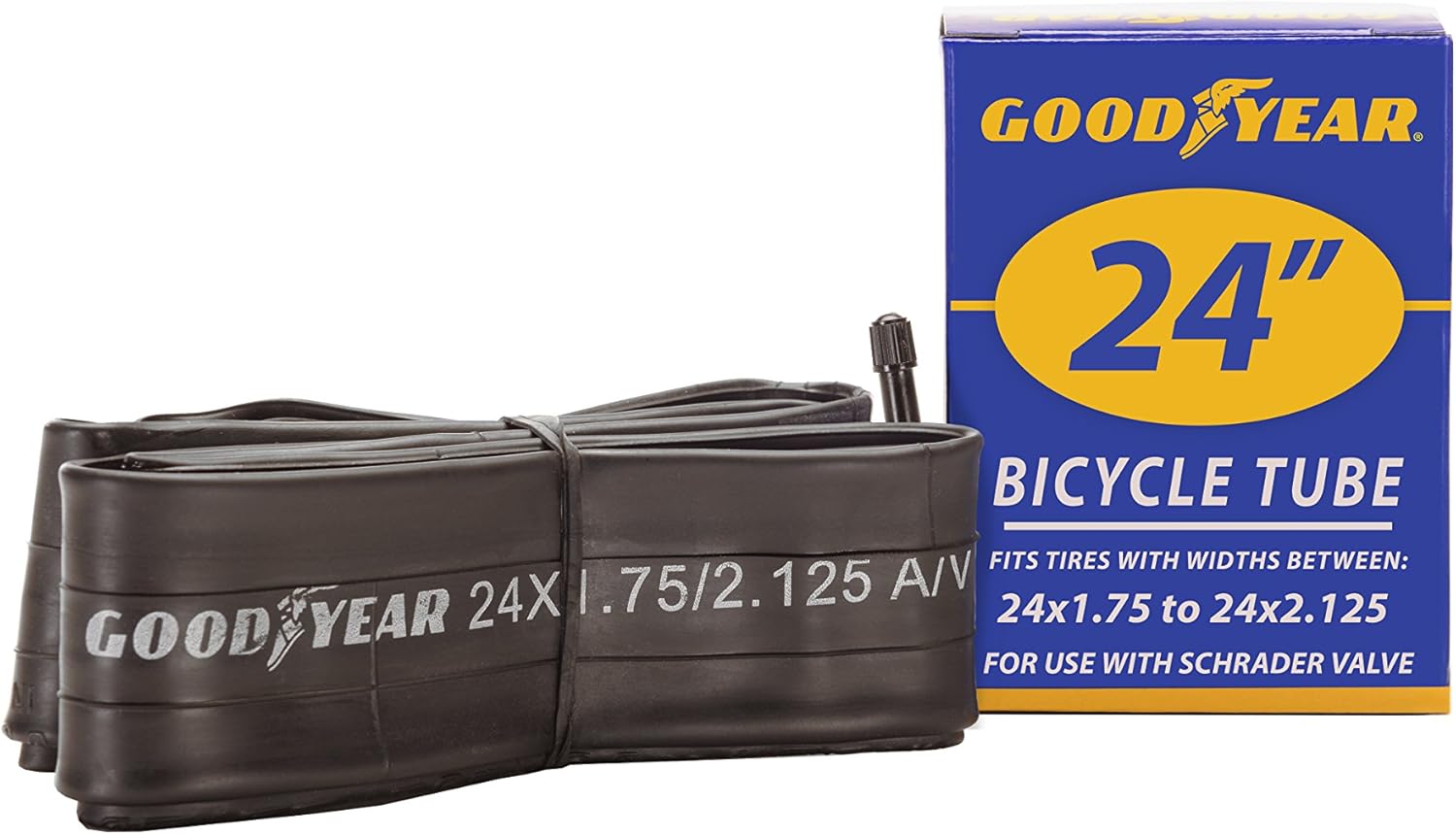 Goodyear Bicycle Tube, 24'' x 1.75/2.125 Amazon.ca Sports & Outdoors