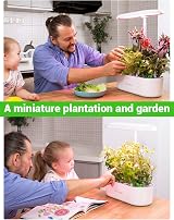 GOLUMUP Hydroponics Growing System 12 Pods Indoor Garden with LED Light view 8