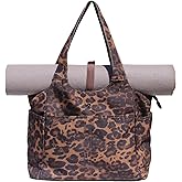 ESVAN Yoga Tote Bag Mat bag Women Shoulder Bags Carryall Tote for Travel Office Workout Gym Nurse Beach