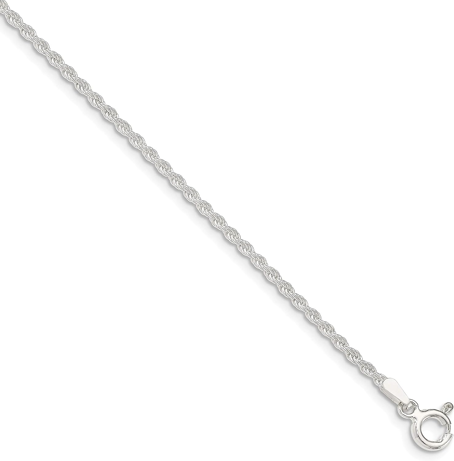 Jewelry Sterling Silver 1.8mm Solid 