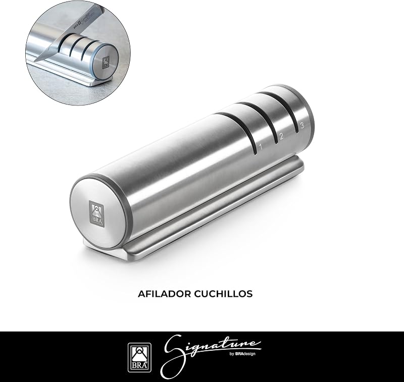 Signature | Afilador de cuchillos, Acero inox 18/10