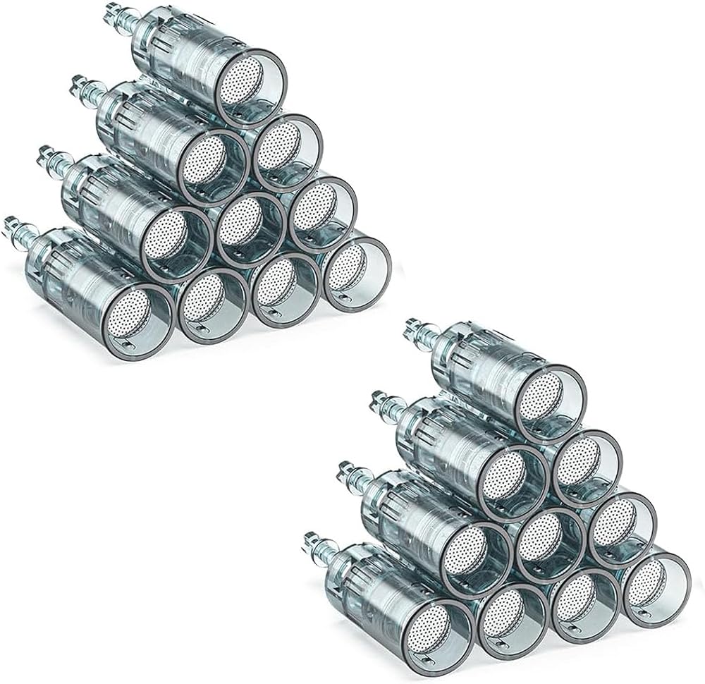 Replacement Cartridges for Derma Pen M7S/M8 Cartridges Tools Home Use (Nano-R, 20pcs)