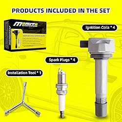 MOAUTO Set of 4 Ignition Coils Pack UF582