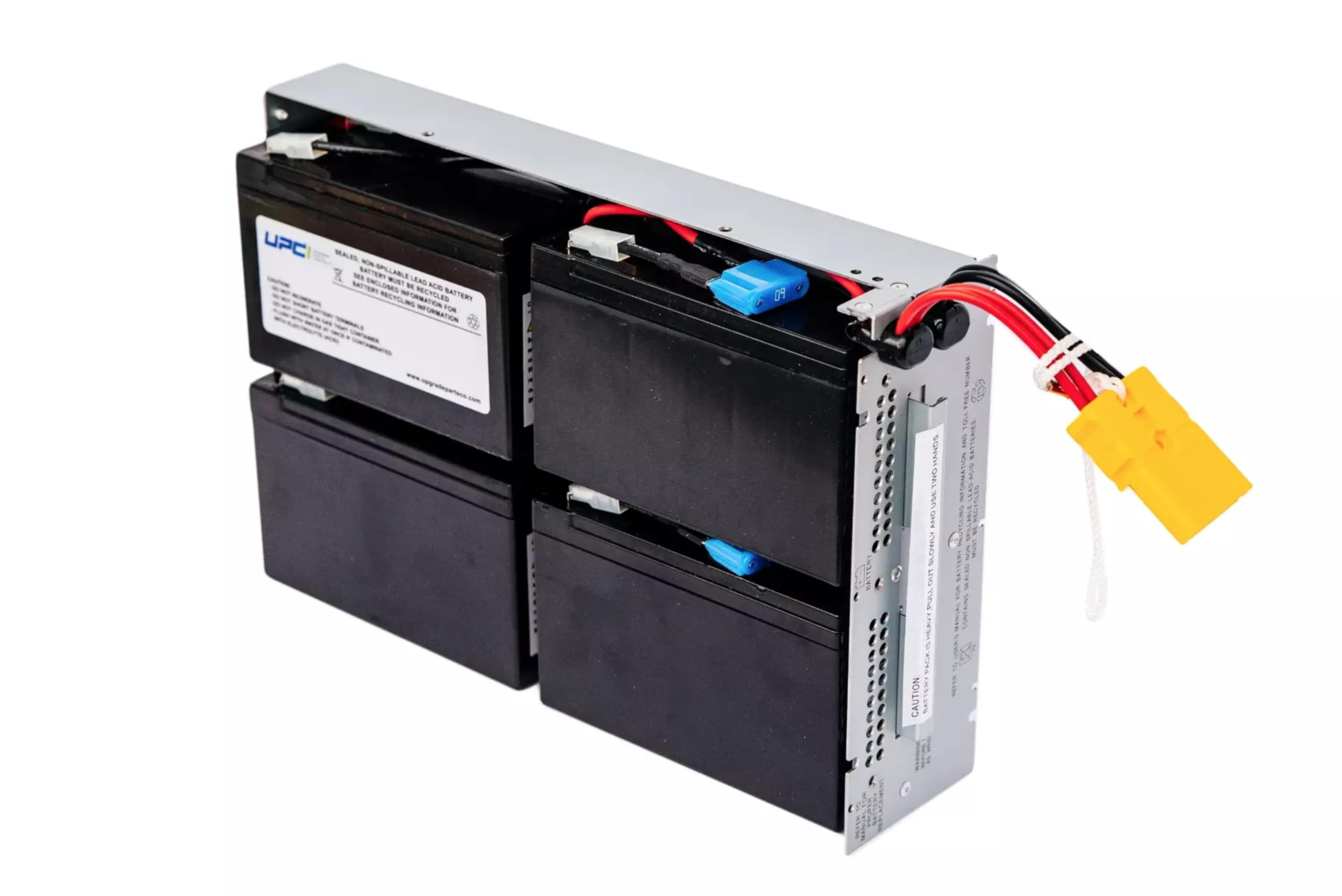 APCRBC133-UPC Replacement Battery for APC UPS Models: SMT1500RM2U, SMC2000I-2U, SMT1500R2I-6W, SMT1500RM2UC by Upgrade Parts Company