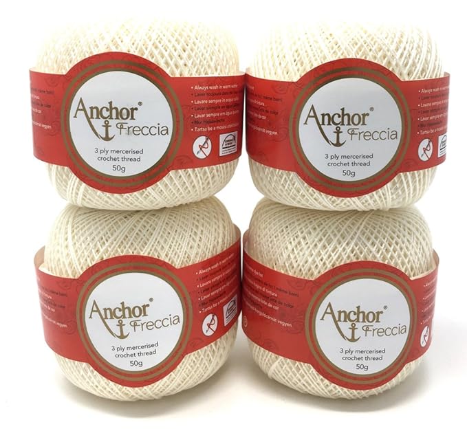 Anchor Freccia 4x50g Stärke16 Farbe: 6650 Elfenbein