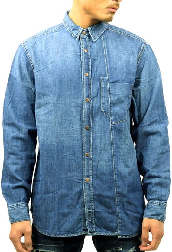 Amazon ヌーディージーンズ Nudie Jeans 正規販売店 メンズ 長袖シャツ シャツ 通販