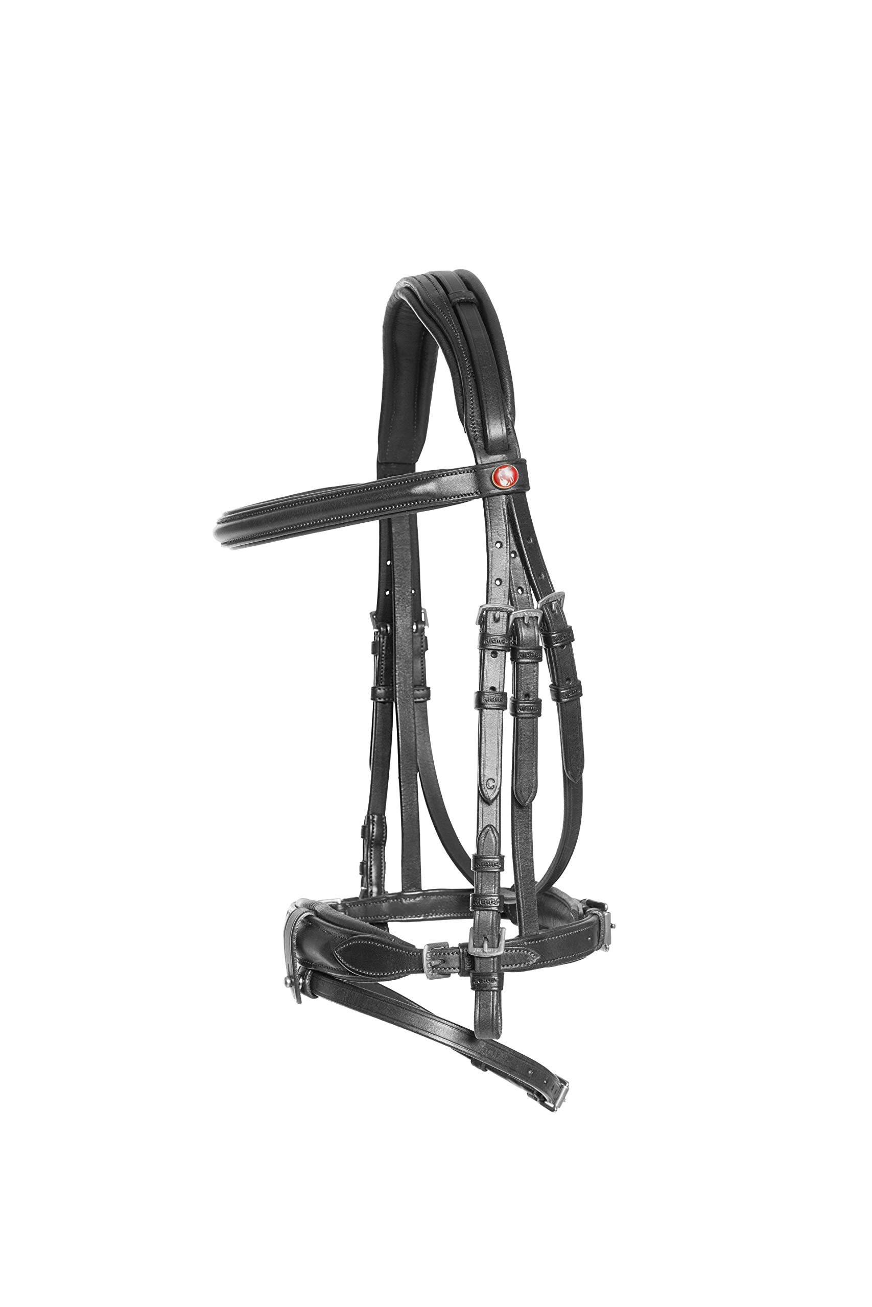 KIEFFER Snaffle bridle Kieffer Ultrasoft Unah, Black