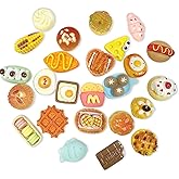 WELANE 3D Resin Magnet Refrigerator Stickers, 25 PCS Food Fridge Magnet for Home, Office Accessories (Bulk)
